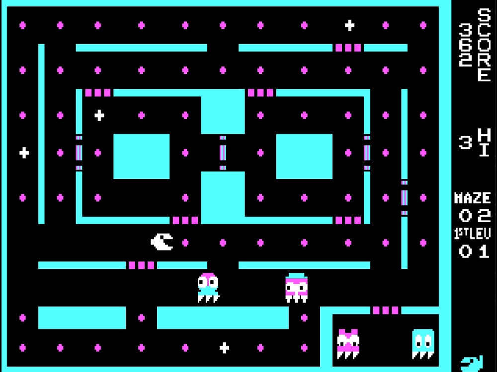 Gameplay of Snack Attack II for DOS
